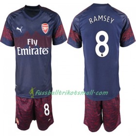 Fußballtrikots Arsenal Aaron Ramsey 8 Kinder 2018-2019 Kurzarm Auswärts-trikot kaufen